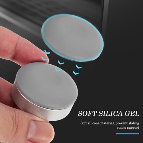 Soporte ajustable para laptop SEWACC 2 piezas aluminio miniatura 3