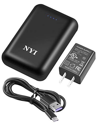 NYI 7.4v Battery for Cell Phone Battery Chargers for Use in Vehicles,Heated Vest Heated Jackets Heated Hoodies Heated Pants Heated Coat for Men Women 5500mAh 3A Rechargeable Battery Pack
