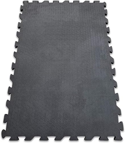 ETM Tapis Modulaire en Caoutchouc – Tapis Antidérapant en Caoutchouc