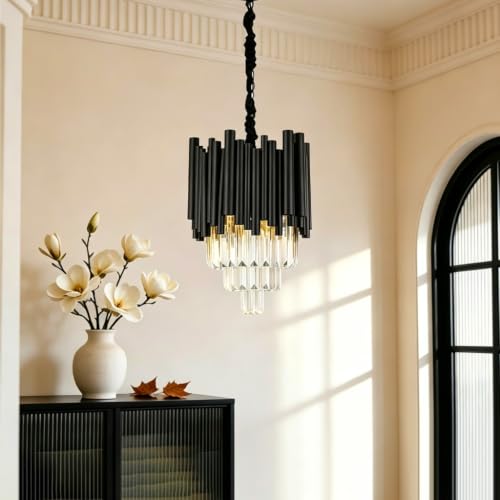 Lustre en cristal de luxe moderne idéal pour sublimer la chambre