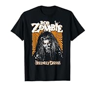 Official Rob Zombie Merchandise Rob Zombie T-Shirts for Men, Women, Girls and Boys; Rob Zombie Apparel; Rob Zombie T-Shirt for Adults Lightweight, Classic fit, Double-needle sleeve and bottom hem