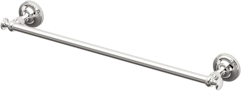 Gatco 4121 Tavern 18" Towel Bar, Polished Nickel