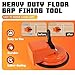 Heavy Duty Floor Gap Fixer Tool, Plank Grabber with Suction Cup(D: 4.84 Inch), Flooring Gap Repair Tool for Wood, Tile, Vinyl, Laminate Flooring Tools, Ideal for Smooth Surfaces of 5 Inches and Above