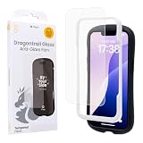 iFace アンチグレア iPhone 17e/16e/14/13/13 Pro 対応 ドラゴントレイル ガラスフィルム ガイド枠付き 強化ガラス 画面保護シート 【iphone17e 16e 用 アイフォン17e 16e iphone14 13 13pro 光沢 表面硬度10H ラウンドエッジ 画面保護】