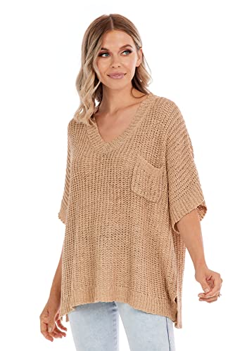 Image of Mud-Pie Women's Women's Theo V-Neck Sweater