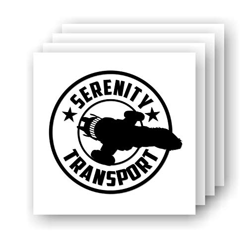 Serenity Transport Company logo, Firefly-inspired SMALL Vinyl Car/Laptop Decal
