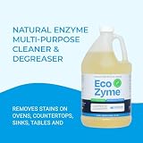 Kinzua Environmental Eco-Zyme Multi-Purpose Enzyme Cleaner Concentrate, Professional Strength Concentrated All-Purpose Cleaner & Degreaser For Floor, Carpet, Kitchen, Concrete, Walls & More, 1 Gallon