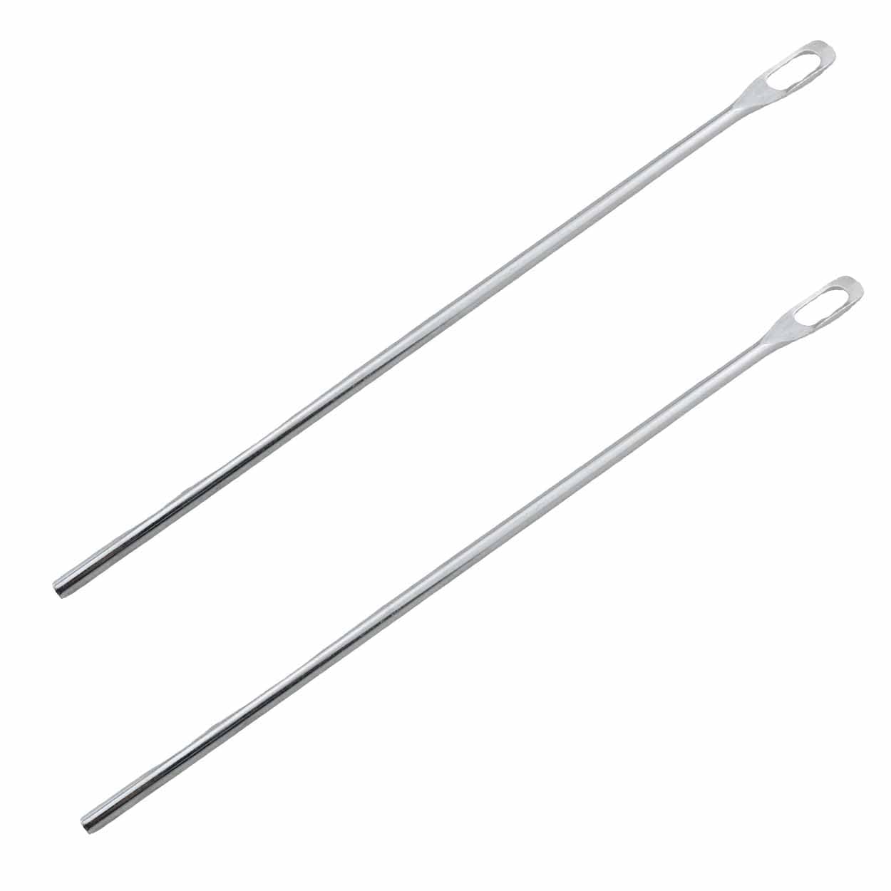 Outil de filetage élastique en acier de 22 cm pour sweat et pantalon Lot de 2