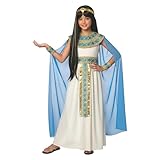 Morph Vestito Cleopatra Bambina, Costume Carnevale Bambina Cleopatra, Costume Carnevale Egiziana Bambina L
