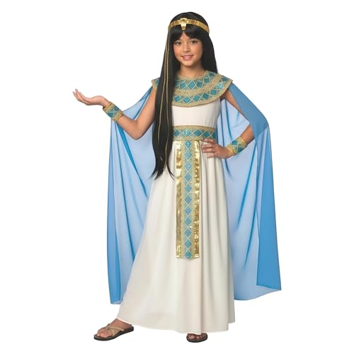 Morph Disfraz Egipcia Niña Azul, Traje Egipcia, Disfraces Egipcios, Disfraces Cleopatra, Disfraz Carnaval Niña - L