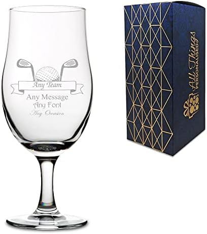 Personalised Engraved Sports Award Golf Trophy, 20floz Stemmed Glass, Arrives Gift Boxed, Perfect for Any Award, Team and Occasion – Product Engraved in The UK Personalised Engraved Sports Award Golf Trophy, 20floz Stemmed Glass, Arrives Gift Boxed, Perfect for Any Award, Team and Occasion – Product Engraved in The UK