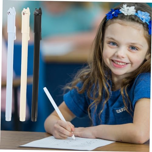 12 bolígrafos gel con tinta marrón para escuela y oficina miniatura 5