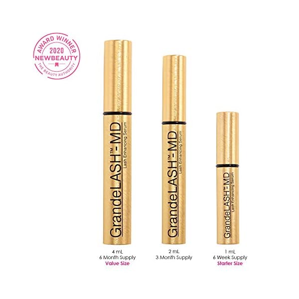 Grande Cosmetics GrandeLASH-MD Lash Enhancing Serum, 1 ml - 6-week starter supply