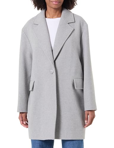Manteau BOSS femmes long d'hiver chaud veste en laine chic