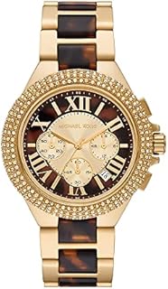 Michael Kors Damen Quarz-Chronograph Uhr mit Armband CAMILLE MK7269