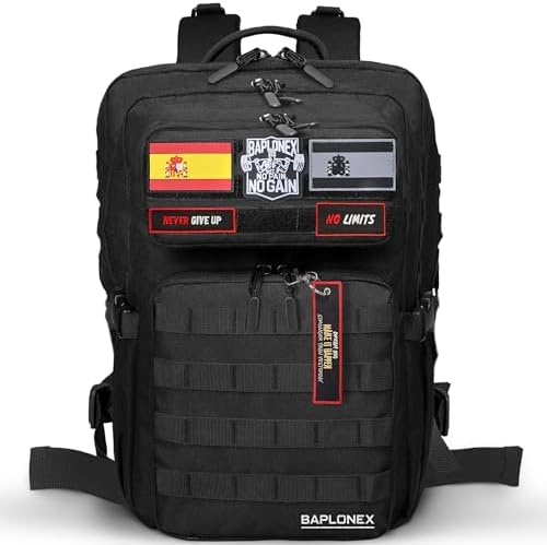 ️ Mochila Militar 45L Tactica para Cross Training y Gimnasio + 5 ...