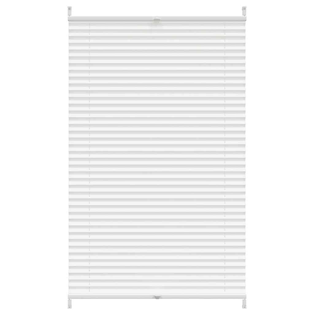 Vidaxl White Plisse Blind 70X150cm Pleated Window Cover Shade Drape Sunscreen