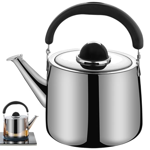 Bouilloire thé en acier inoxydable durable avec finitions classiques - 5