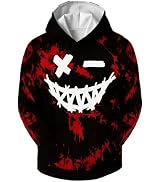 BOVOSHA Sweat à capuche pour filles - Haut court à oreilles de chat - Sweat à capuche en dentelle à manches longues pour Halloween, Noir BOVOSHA Sweat à capuche pour filles - Haut court à oreilles de chat - Sweat à capuche en dentelle à manches longues pour Halloween, Noir