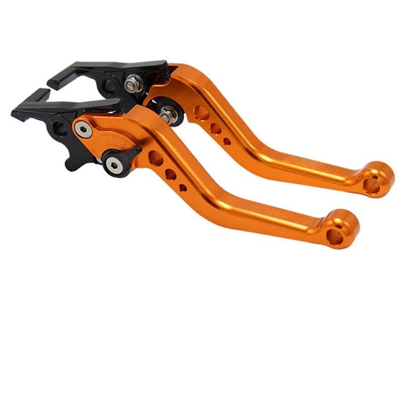 Levier d'embrayage pliable et frein à tambour réglable - Set de 2 pièces pour moto modifiée