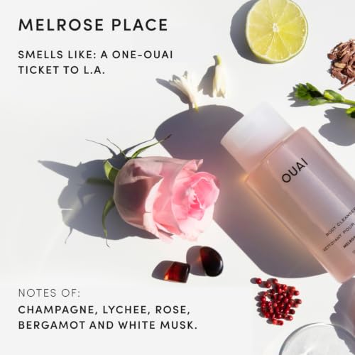 Vista 6 de OUAI Melrose Place — Gel de Baño Espumoso con Aceite de Jojoba y Rosa Mosqueta