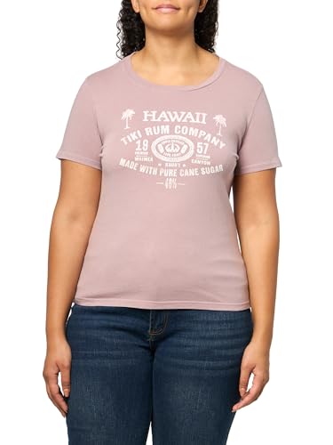 Lucky Brand Women's Hawaii Tii Rum Classic Crew