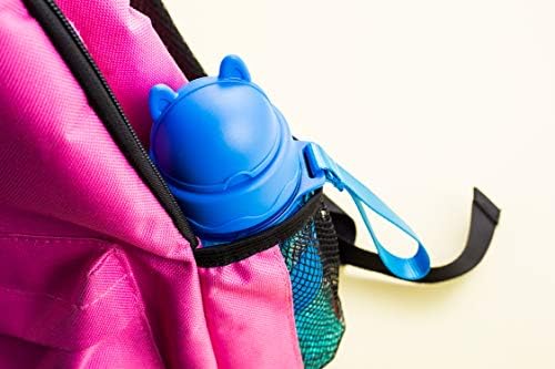 Sigdio Kids Water Bottle With Straw Drinks Bottle Kids BPA Free Tritan Leak Proof Ideal for School, Home, Hiking and Outdoor Activities
