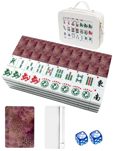 Set de Mahjong Americano con Estuche de Viaje miniatura 4