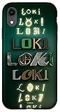 Marvel Studios Loki Letters Case for iPhone XR