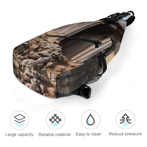 Bolso tipo bandolera deportivo para viaje senderismo miniatura 5