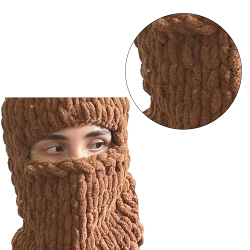 Balaclava impermeable para mujeres y hombres adultos, gorro térmico de pelo suave para deportes al aire libre miniatura 5