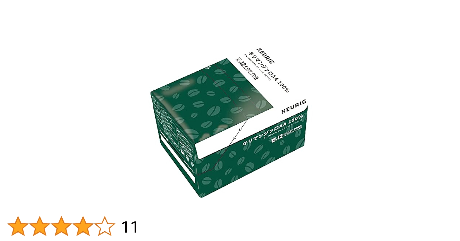 Amazon | K-Cup キリマンジァロAA100% （8g×12個）×8個 | K-CUP