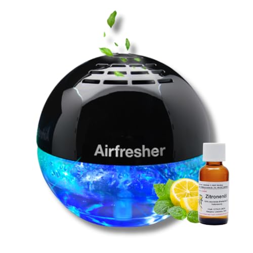 Aspira LURA Lufterfrischer Luftreiniger & Luftbefeuchter mit Zitronen Öl – Original Aromatisierer gegen Gerüche & trockene Luft für Zuhause & Büro