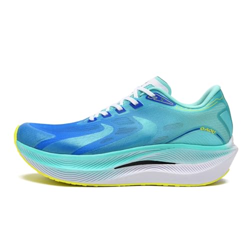 Image of Carbon Plate Marathon Running Racing Shoes Men Stable Support Shock-Relief Ultra-Light TPU Outsole Rebound Sneakers