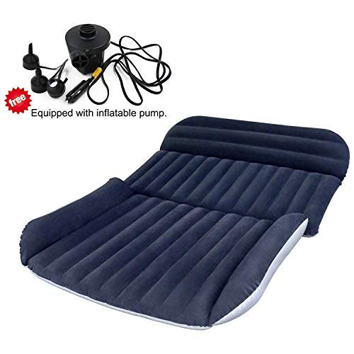 BHMOTORUS SUV Air Mattress,Thickened Car Bed Inflatable Home Air Mattress Portable Camping Outdoor