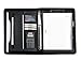 Produktbild ALASSIO 96093-1 - Ringbuchmappe A4 Manerbo aus Lederimitat, schwarz