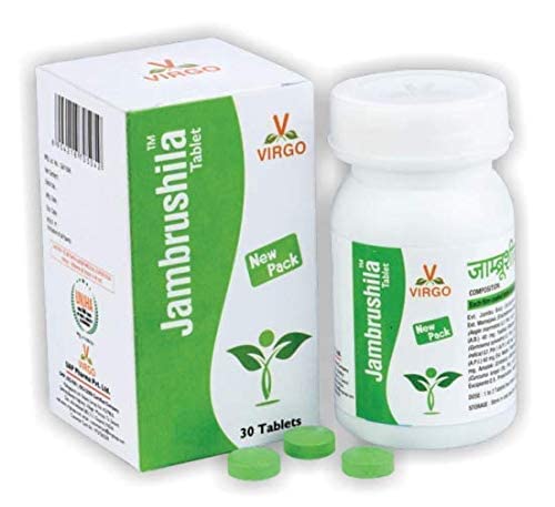 VIRGO UAP Pharma Jambrushila 100 Tablets (Pack of 4)-image-3