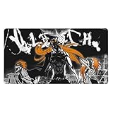Anime Mouse pad Bleach Large Size Gaming Mouse pad Classic Anime Beautiful Pictures Heroes in Comics Comfortable Gaming Experience Good Materials and Good Workmanship（15.7'*29.5'）