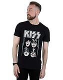 Kiss Herren Made For Lovin T-Shirt Small Schwarz