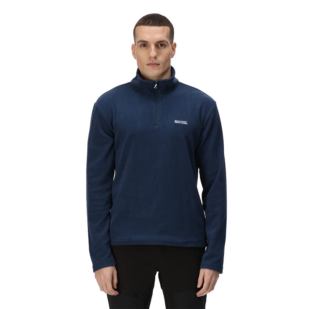 Regatta Men's Oxford Blue/Navy Thompson Fleece Anti-Pill Midlayer Top
