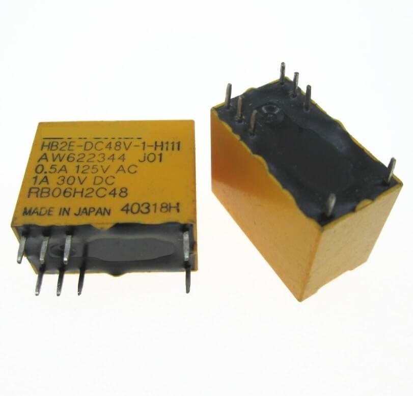Relais électromécanique HB2E-DC48V mini commutateur 48V CC DIP8