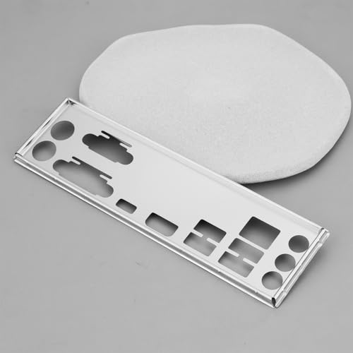 Briny River 1x I/O PC Backplane Shield Compatible with ASUS Prime B250M-A Silver
