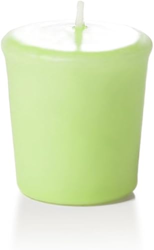 Miniatura 13 de yummi Velas votivas de té verde sin perfume de 15 horas -9 por paquete