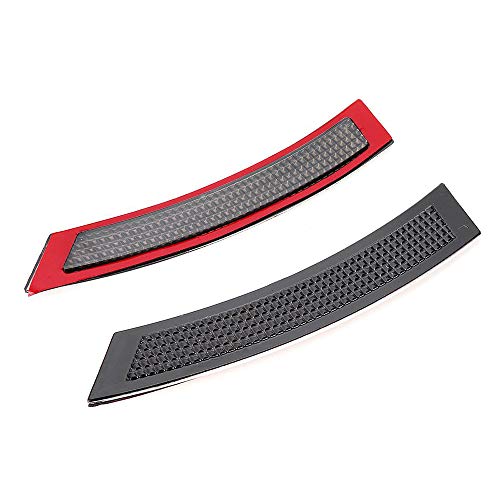 Image of 2pcs for E92 E93 3 Series 2Door 2007-2013 Front Side Marke Fender Bumper Reflector (Clear Lens)