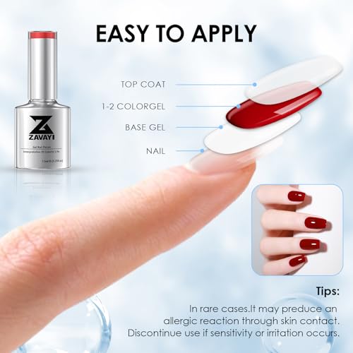Set de 6 Colores Gel para Uñas Kit No Tóxico miniatura 6