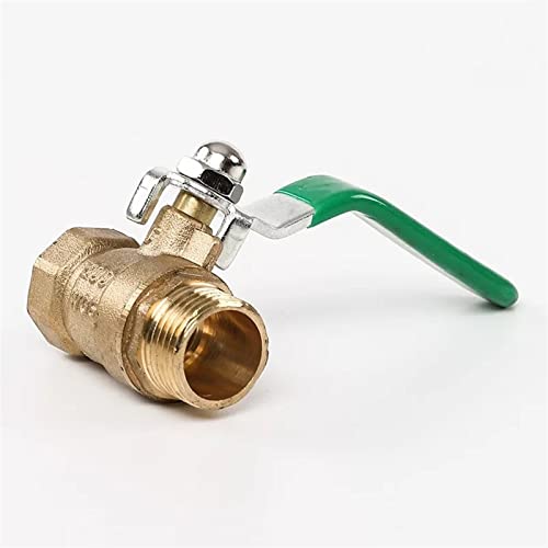 Robinet à Bille en Laiton 1/2 Vanne d'Arrêt d'Urgence sans Grippage Eau Gaz - 4