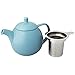FORLIFE Curve Teapot with Infuser, 24-Ounce, Turquoise