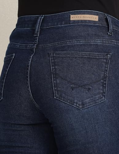 Image of U.S. Polo ASSN. Women's Slim Fit High Rise Jeans