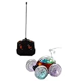 Mindscope Turbo Twisters ORANGE 27 MHz Bright LED Light Up Stunt RC Remote Control Vehicle