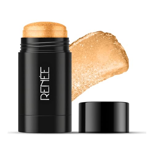 Image of RENEE Hot Shot Face & Body Glowstick 30gm, Moisturizing, Weightless, Shimmery Finish Illuminating Stick | Infused With Rosehip & Avocado Oil, Boosts Skin Radiance Instantly